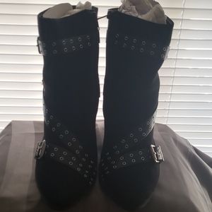 COPY - Black layne Bryant booties size 11W